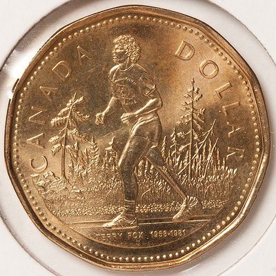 Доларът Тери Фокс, 2005 г. - 1 канадски долар - Канада - BU