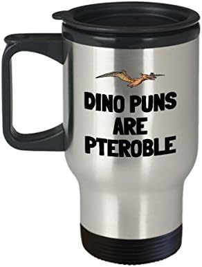 Забавна Чаша за пътуване палеонтолога - Подарък палеонтологу - Фен на динозаврите - Подарък Ловец На минерали