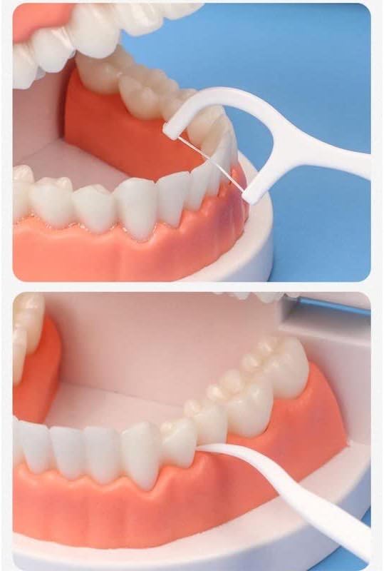 Клечки за зъби за почистване на зъбите на клечки за Зъби за почистване на зъбите с 4 Удобни Футлярами за Пътуване