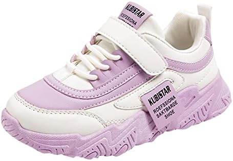 Детски Обувки за деца с led подсветка, Светещ обувки, Ежедневни обувки за момчета и момичета, обувки за тенис, обувки за тенис (лилаво, за по-големите деца 11-11,5 години)