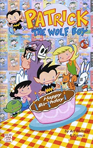 Момчето-вълк Патрик: Специален поздрав честит рожден Ден #2005 VF ; комикс Сляп вълк