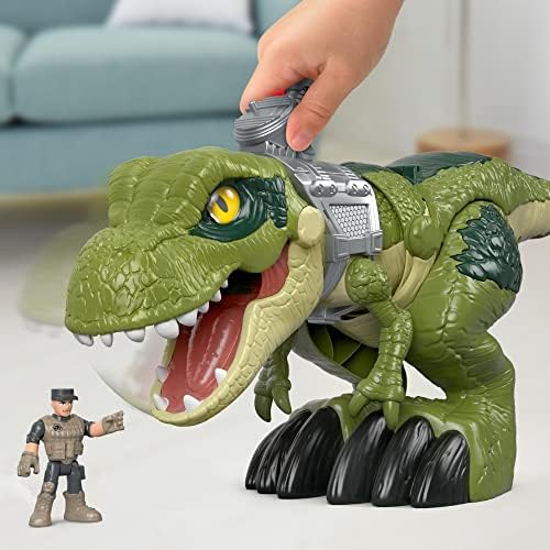 Светът на Джурасик парк Играчки Mega Уста T. Rrex, чавкающий играчка динозавър за деца от предучилищна възраст,