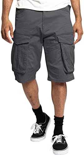 Мъжки къси Панталони-Карго,Мъжки къси Панталони-Карго Свободно Cut Свободно Cut Класически Намаляване За Бягане
