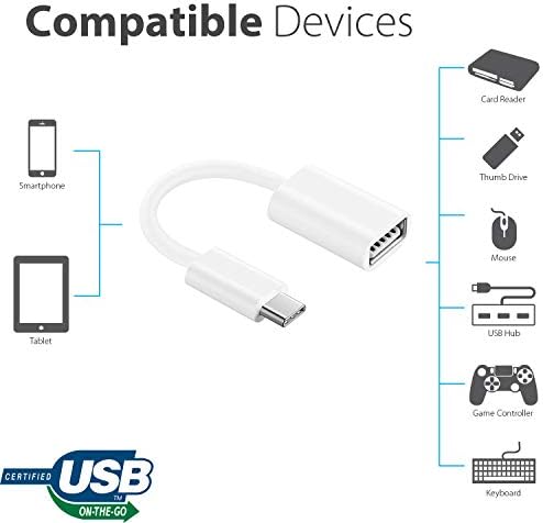 Адаптер за USB OTG-C 3.0, съвместим с вашия Motorola Moto G42, осигурява бърз, надежден мултифункционален използването