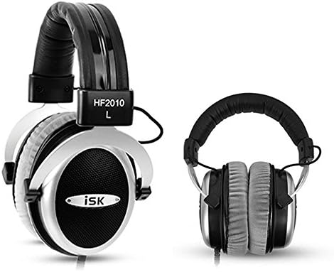 ISK HF-2010 полу-отворена Мониторные Слушалки Стерео Hi-Fi DJ Професионален Студиен Мониторинг
