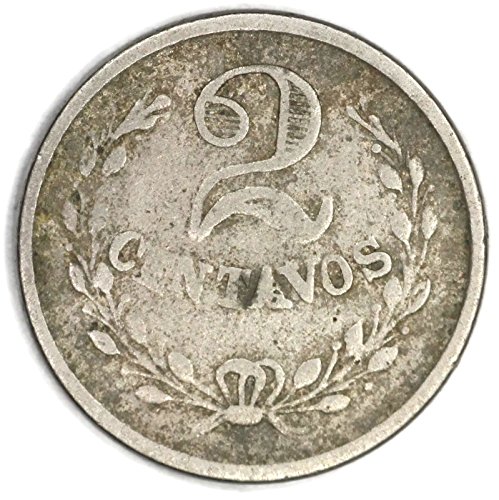 Колумбийската Лепрозорий 1921 г. сеченето на 2 centavos Добро качество