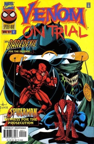 Веном: за тестване на 2 VF / NM; Комиксите на Marvel | Daredevil