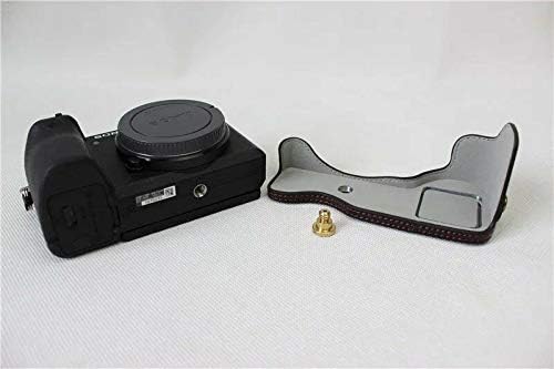 Версия за Sony Alpha a6600 с Откриващото Долната Част на своята практика за камера от Изкуствена кожа за Sony