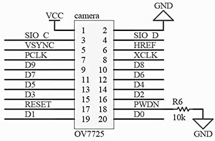 Модул камера Rakstore OV7725 30 W Пиксел HD-Камера