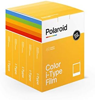 Polaroid Now + Черно (9061) - Фотоапарат миг печат I-Type с връзка по Bluetooth с Допълнителен набор от филтри