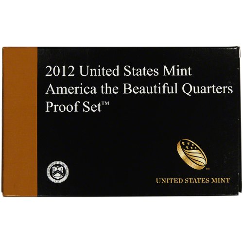 Комплект за проверка на Четвертаков Монетния двор на САЩ, 2012 г. OGP