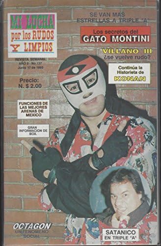 Mi Lucha por los Rudos y Limpios № 137 (1992) Само на испански език
