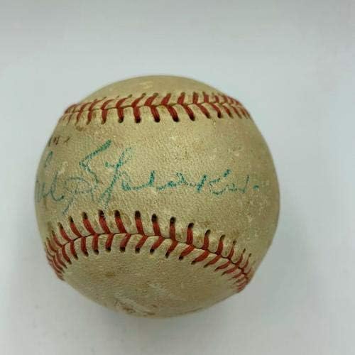 Рядък Играта на топка с автограф Tris Single Speaker с Автограф на PSA DNA COA - Бейзболни топки с автографи