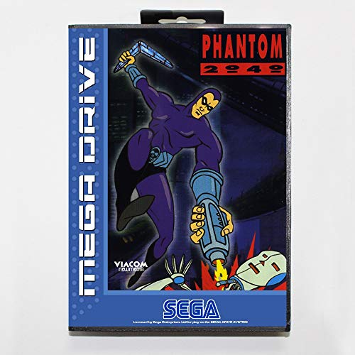 ROMGame Phantom2040 16 Битова Детска карта на Sega Md С търговия на Дребно Кутия За Sega Mega Drive За Genesis