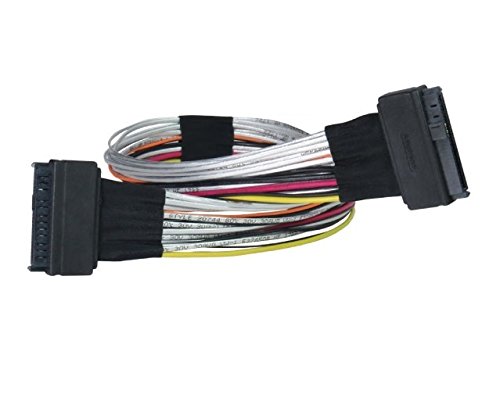 Кабели Micro SATA|СФФ-8639 68-пинов кабел U. 2 тип Гнездо-гнездо (20 см) за високоскоростен пренос на данни