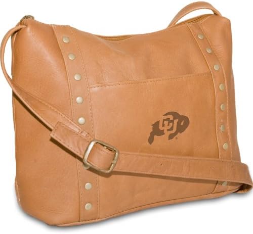 Дамска Чанта с цип от Кафява кожа NCAA Colorado Buffaloes