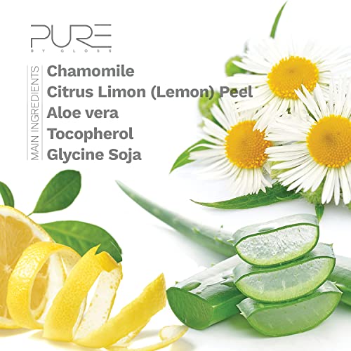 Препарат за измиване на тялото Pure by Гланц + Лосион за тяло – Със свеж аромат на лимон, за всички типове кожа,