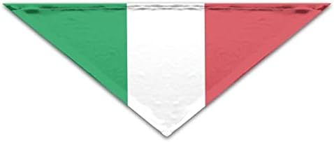 Кърпи за Кучета Италиански Флаг, Кърпа за Домашни Любимци, Шал, Триъгълни Престилки, Шал, Аксесоари за Кучета,