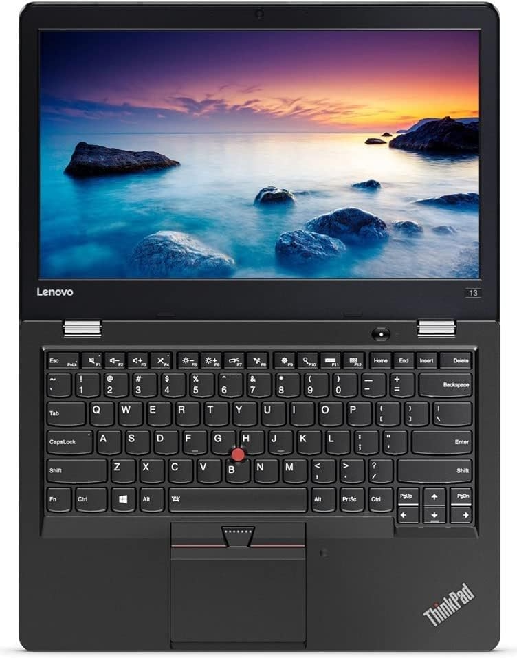 Лаптоп Lenovo Thinkpad 13 за бизнес с резолюция 13,3 FHD (1920x1080) IPS, Intel Celeron 3865U 7-то поколение,
