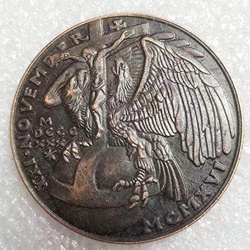 Тип монети разговор 2_1757 Русия Копие на монети, деноминирани 5 цента Възпоменателни Монети Копие Подарък