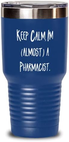 Уникална идея Фармацевт, Сохраняй спокойствие, аз съм (почти) Фармацевт, Чаша на 30 грама От Ръководител на