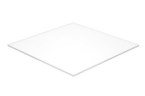 Falken Design WT3015-1-8/1236 Акрил Бял лист, Непрозрачен, 12 x 36, с дебелина 1/8