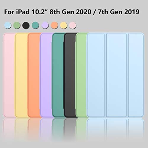 iMieet Калъф за iPad 9-то поколение 2021 / Калъф за iPad 8-то поколение 2020 10.2 инча с държач за моливи, калъф