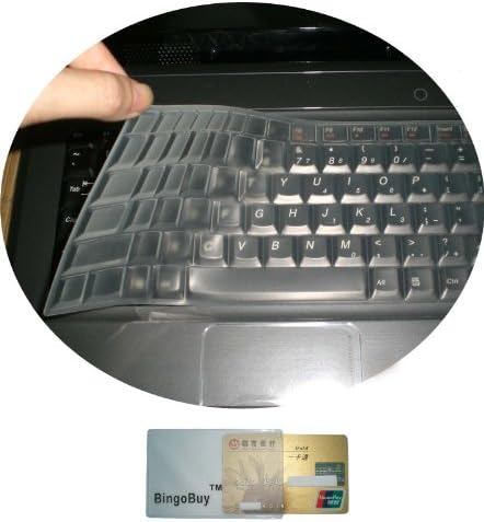 BingoBuy прозрачен висококачествен силикон защитно покритие за клавиатурата, за да Smasung NP365E5C NP550P5C