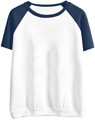 MtsDJSKF Ежедневни Тениска за Жени, Дамски Ежедневни Тениска с Кръгло Деколте и Къс Ръкав, Блуза, Тениска за