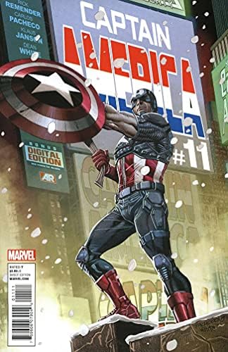 Капитан Америка (7-ма серия) 11 от комиксите на Marvel Рик Ремендер