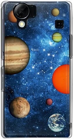 CaseMarket SoftBank AQUOS Phone (102SH) Прозрачен Твърд калъф от поликарбонат [Космическа Синя планета в съзвездието