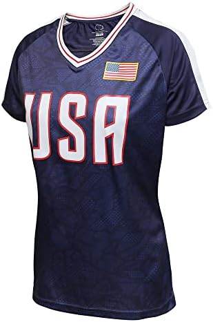 Тениска Icon Sports USWNTPA – Официална Асоциация на играчите на женския национален отбор на САЩ по футбол,