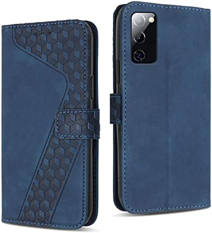 Калъф YIRRANZD за Samsung Galaxy S20 FE 5G/4G, една чанта-портфейл с държач за карти, калъф от изкуствена кожа, Поставка с магнитна закопчалка, устойчив на удари Панти калъф за Samsung S2