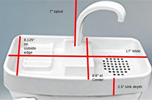 Двойна мивка за тоалетни казанчета, окачване на размера на 15,25 - 16,8 (Измерена с наетото капак)