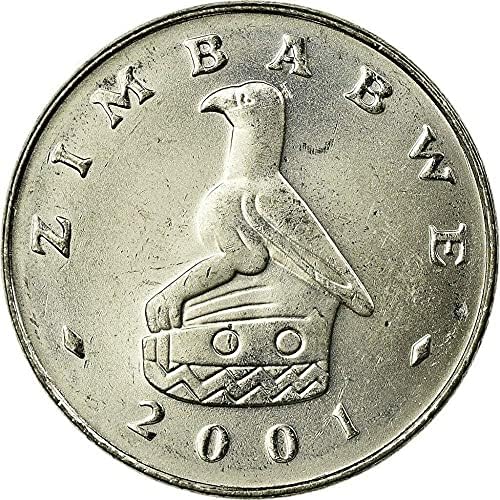 Зимбабве 10 Монети с Диаметър 20 мм Година на производство Случаен