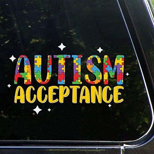 Пъзел с Приемането на аутизъм, Автомобилни Стикери, Парче от Пъзела е с Осъзнаване на аутизъм, Стикер за Подкрепа