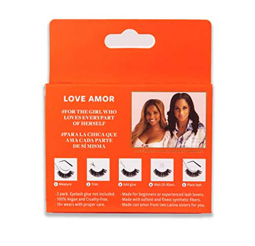 Фините Мигли LUNA МАГИЯТА Любов Amor Изкуствена Дупки, втора употреба, 3 Опаковки