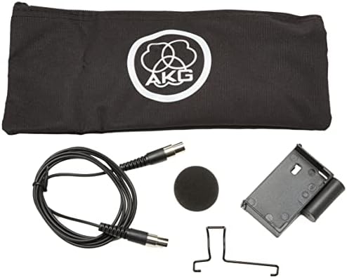 AKG Pro Audio C518 ML Професионален Миниатюрен Битумен Кондензаторен микрофон с кабел Mini XLR Мини XLR и адаптерной
