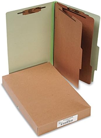 Преса за гладене на ACCO 16046, 25 пт, папки за класификация, правна, 6 секции, лист зелен, 10 бр /кутия