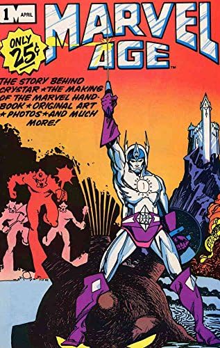 Marvel Age 1 FN; Комиксите на Marvel | Уолтър Симонсон Кристар