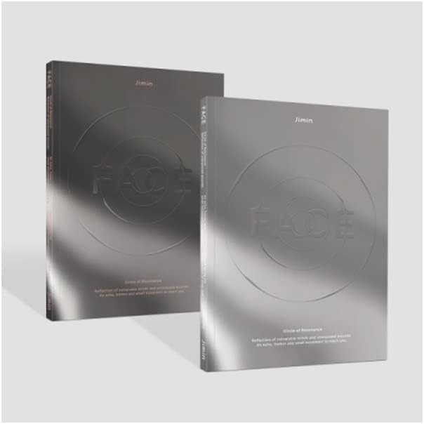 Cd-диск с 1 м сольным албум на BTS Jimin FACE + Книга + Фотокарточка A + Фотокарточка B + Картичка + Голяма