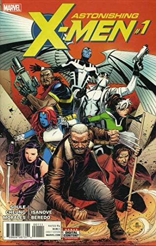 Невероятни Хора на X-men (4-серия) 1 VF / NM; Комиксите на Marvel | Чарлз Соул