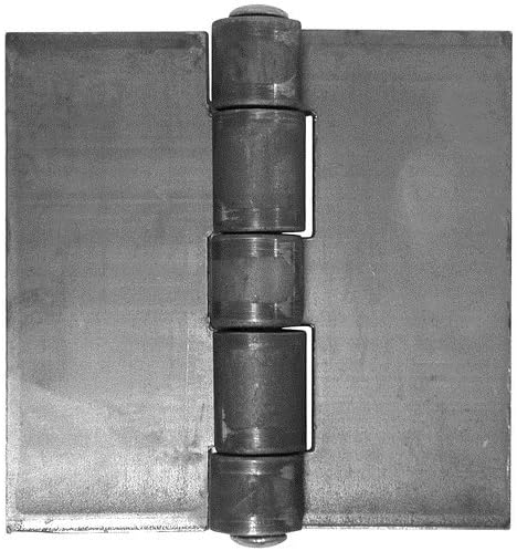 Приварка изход дупки линия До шарниру От тежка рамка от стомана, 2 опаковки (5 инча)