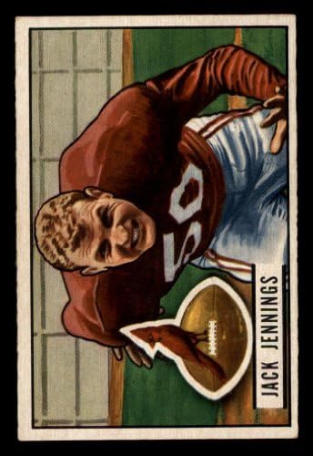 1951 Боуман # 98 Джак Дженингс Чикаго Кардиналс-FB (Футболна карта) БИВШ Кардиналс-FB Охайо Св.