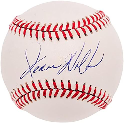 Официален инв NL Baseball Chicago Cubs 210154 с автограф на Джером Уолтън - Бейзболни топки с автографи