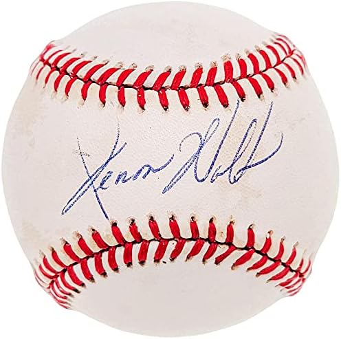 Официален инв NL Baseball Chicago Cubs 210149 с Автограф на Джером Уолтън - Бейзболни топки с Автографи