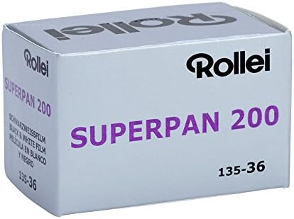 Черно-бяла Негативна филм Rollei Superpan 200 ISO, 35 мм, 36 Експозиции