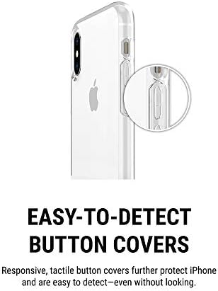 Калъф Incipio NGP за iPhone Xs (5,8 инча) и калъф за iPhone X с Прозрачна гъвкава ударопоглъщащ защита от падане