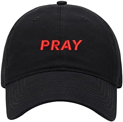 L8502-LXYB бейзболна шапка Мъжка Бог се Моли Бродирани Измити Памучни Шапки за Татко
