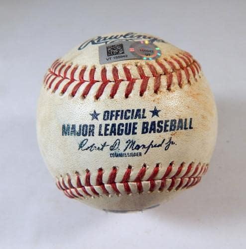 2021 Играта Washington Nationals Pirates Използва Бейзболна Песен Thomas Double 1 - Използваните Бейзболни топки